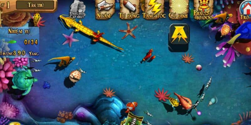 Người chơi có thể lựa chọn bắn bằng tay hoặc bắn tự động