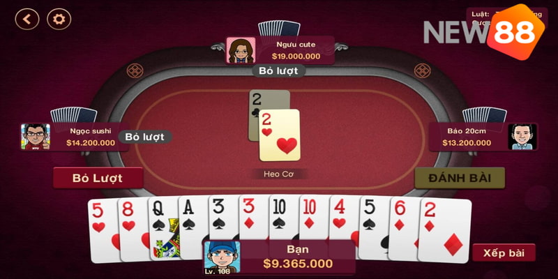 game bài tiến lên Các loại hình game bài tiến lên phổ biến