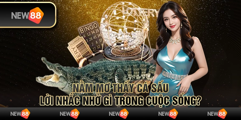 Nằm mơ thấy cá sấu : Lời nhắc nhở gì trong cuộc sống?
