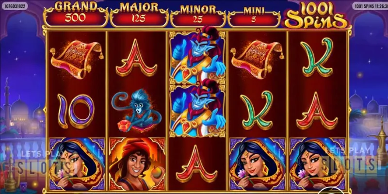 Aladdin Wishes – Trò chơi slot với giải thưởng thần thoại tại New88 3 Những tính năng thú vị và độc đáo của Aladdin Wishes