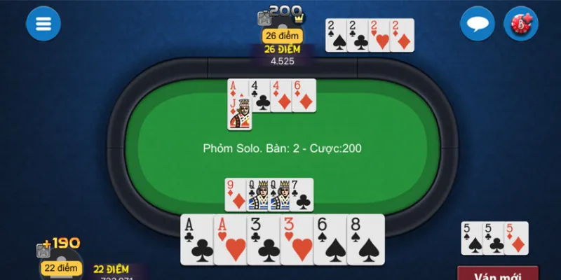 Nắm vững luật chơi và các thuật ngữ cơ bản trong Phỏm