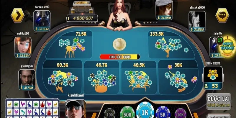 Chi tiết cách chơi bầu cua online chi tiết