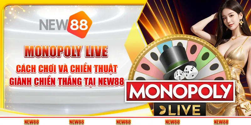 Monopoly Live: Cách chơi và chiến thuật giành chiến thắng tại New88