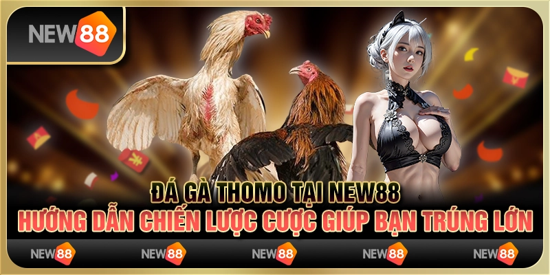 Đá gà Thomo tại New88 - Hướng dẫn chiến lược cược giúp bạn trúng lớn