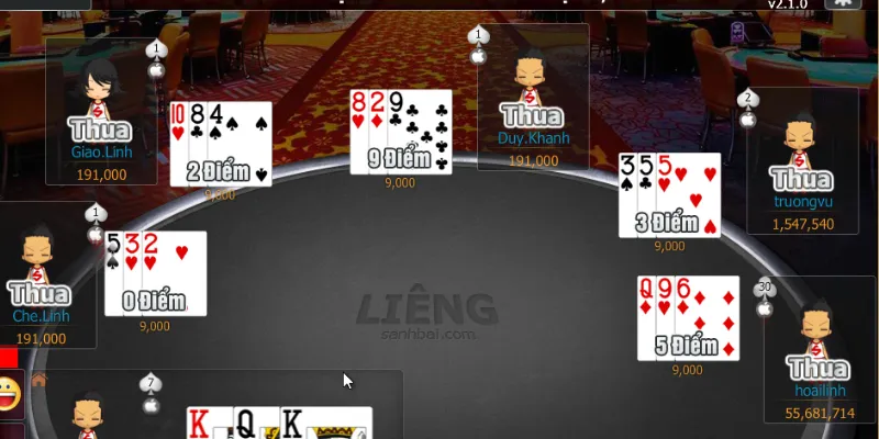 Game bài Liêng tại New88 – Chiến lược và mẹo giúp bạn chiến thắng dễ dàng 3 Phân tích các biến thể của game bài Liêng