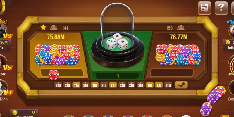 Một số loại cược phổ biến trong tài xỉu