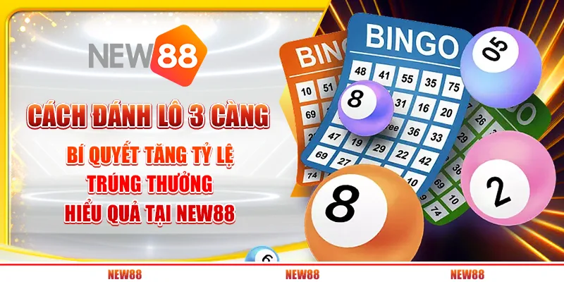 Cách đánh lô 3 càng - Bí quyết tăng tỷ lệ trúng thưởng hiệu quả tại New88