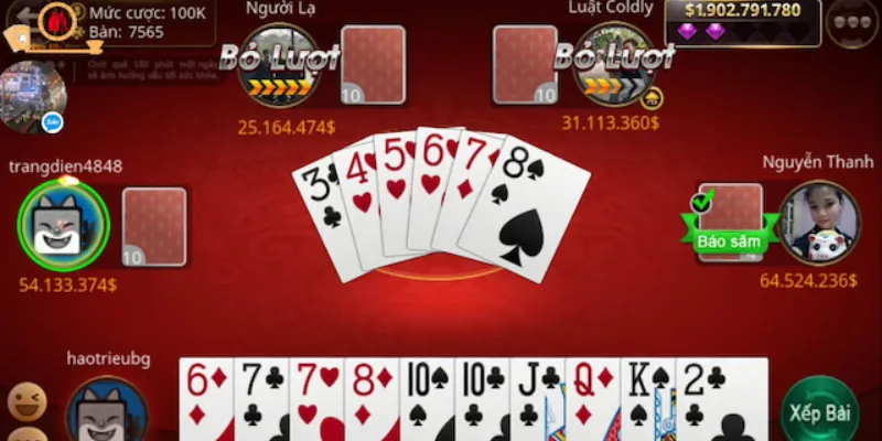 Một số thuật ngữ cần biết khi chơi Bài Sâm