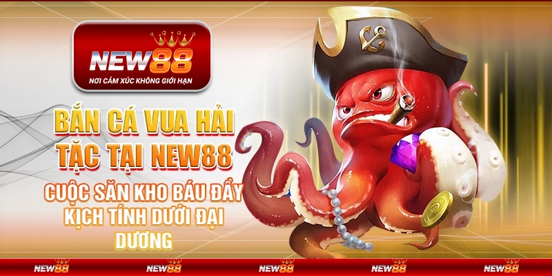 Bắn Cá Vua Hải Tặc tại New88 – Cuộc săn kho báu đầy kịch tính dưới đại dương