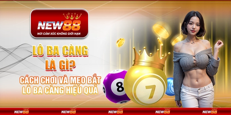 Lô ba càng là gì? Cách chơi và mẹo bắt lô ba càng hiệu quả tại New88