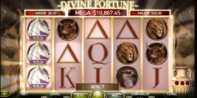 Hướng dẫn chơi Divine Fortune từng bước