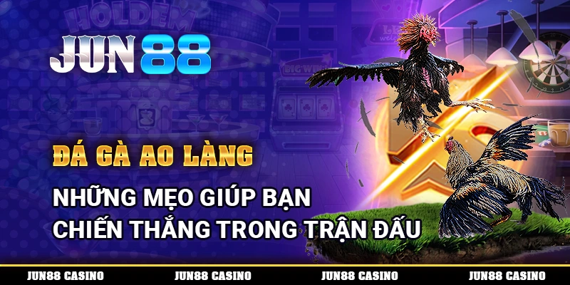 Đá Gà Ao Làng - Những Mẹo Giúp Bạn Chiến Thắng Trong Trận Đấu 5 Đá Gà Ao Làng