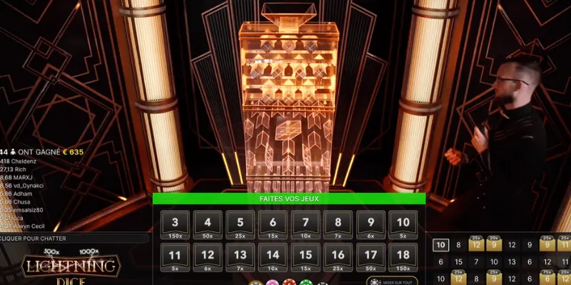 Tips chơi Lightning Dice giúp tăng tỷ lệ thắng