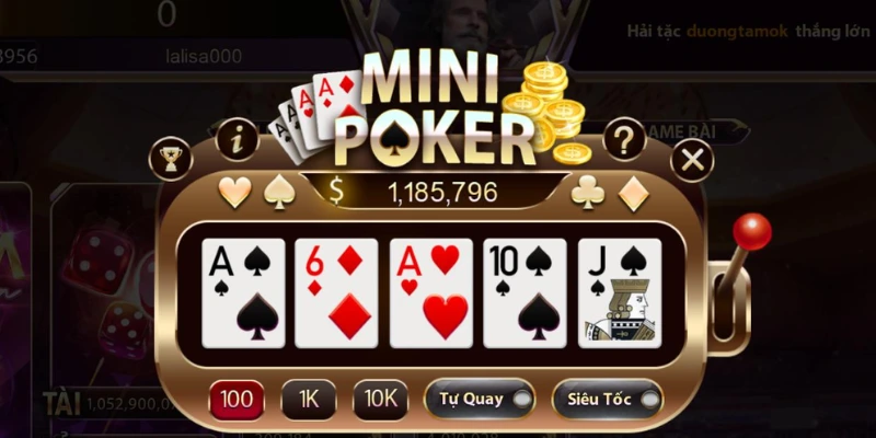 Tìm hiểu về Mini Poker đổi thẻ