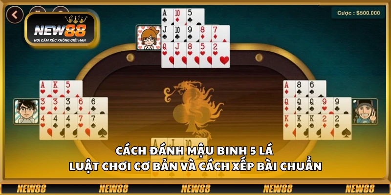 Cách đánh Mậu Binh 5 lá – Luật chơi cơ bản và cách xếp bài chuẩn 10 Cách đánh Mậu Binh 5 lá – Luật chơi cơ bản và cách xếp bài chuẩn