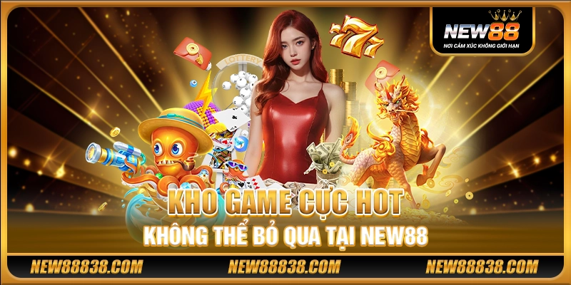 Kho game cực hot không thể bỏ qua tại New88