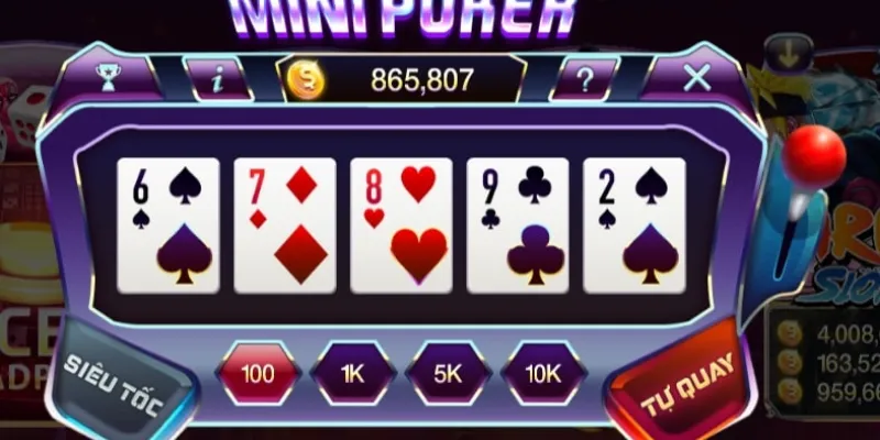 Cách chơi Mini Poker – Chiến thuật cược thông minh để thắng 4 Các chiến thuật chơi Mini Poker để tăng cơ hội thắng