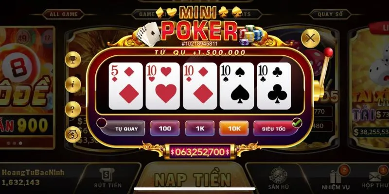 Cách chơi Mini Poker – Chiến thuật cược thông minh để thắng 3 Những nguyên tắc chính khi chơi Mini Poker