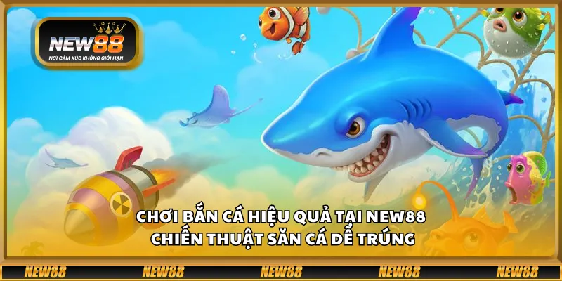 Chơi bắn cá hiệu quả tại New88 – Chiến thuật săn cá dễ trúng