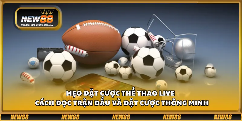 Mẹo đặt cược thể thao live – Cách đọc trận đấu và đặt cược thông minh